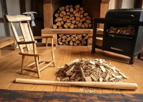 benefits of hickory wood - strength, hardness and grain